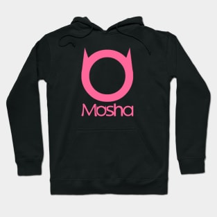 Mosha Logo Pink Hoodie